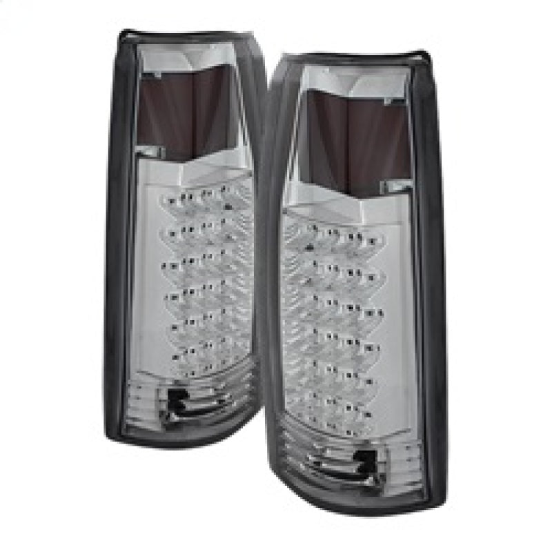 Xtune Yukon Denali 99-00 LED Tail Lights Chrome ALT-JH-CCK88-LED-C-Tail Lights-Deviate Dezigns (DV8DZ9)