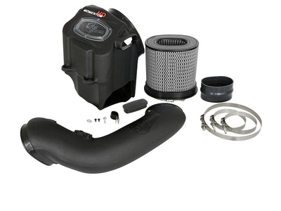 aFe Momentum HD Intakes Pro Dry S Ford Diesel Trucks V8 6.7L (td)-Cold Air Intakes-Deviate Dezigns (DV8DZ9)