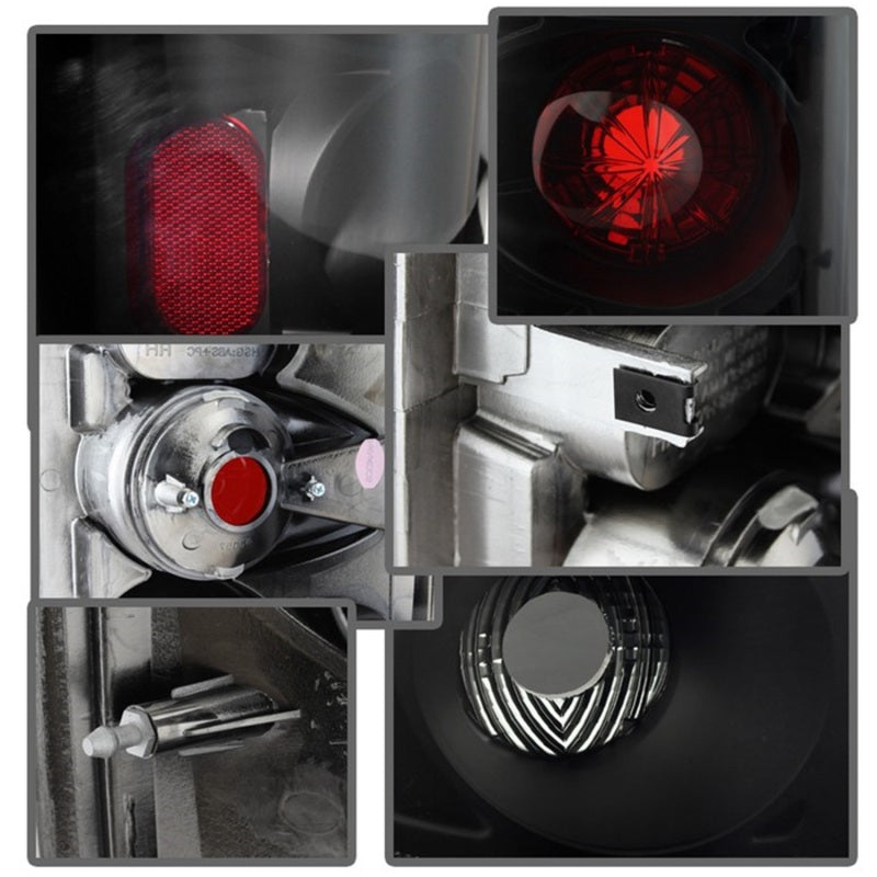 Spyder Dodge Ram 02-06 1500/Ram 2500/3500 03-06 Euro Style Tail Lights Black Smoke ALT-YD-DRAM02-BSM-Tail Lights-Deviate Dezigns (DV8DZ9)