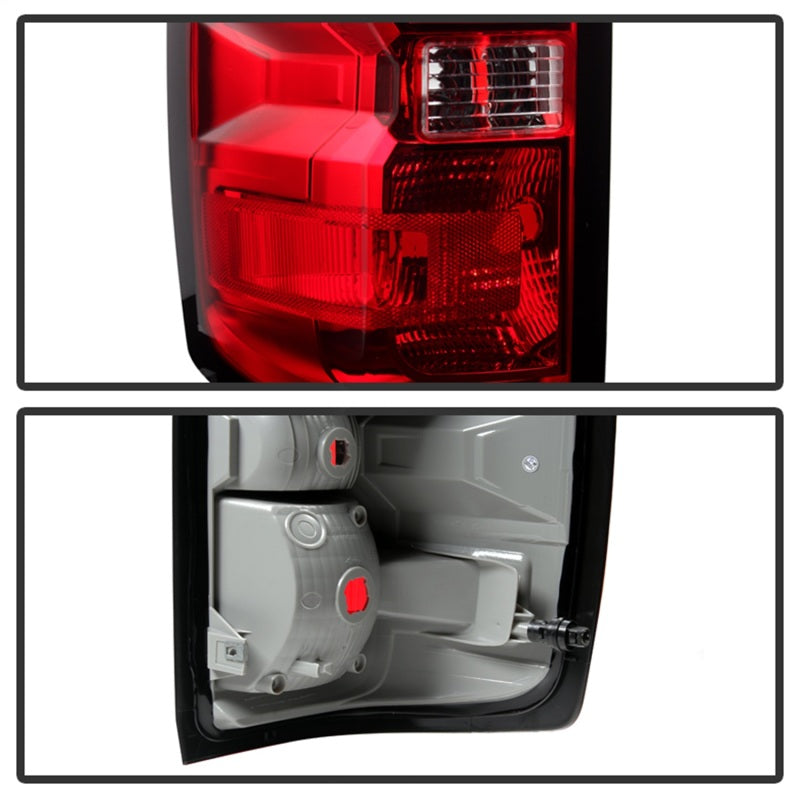 Xtune Chevy Silverado 2014-2016 Driver Side Tail Lights - OEM Left ALT-JH-CS14-OE-L-Tail Lights-Deviate Dezigns (DV8DZ9)