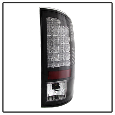 Spyder Dodge Ram 07-08 1500/Ram 07-09 2500/3500 LED Tail Lights Black ALT-YD-DRAM06-LED-BK-Tail Lights-Deviate Dezigns (DV8DZ9)