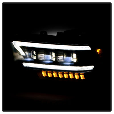 Spyder 19-22 Dodge Ram 2500/3500 (Halogen Model Only) Proj. Headlights (PRO-YD-DR19HDHALAP-SEQ-BK)-Headlights-Deviate Dezigns (DV8DZ9)