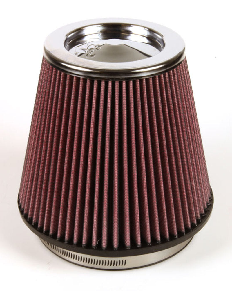 K&N Round Tapered Universal Air Filter 6in Flange ID x 7.5in Base OD x 5in Top OD x 6.5in Height-Air Filters - Universal Fit-Deviate Dezigns (DV8DZ9)