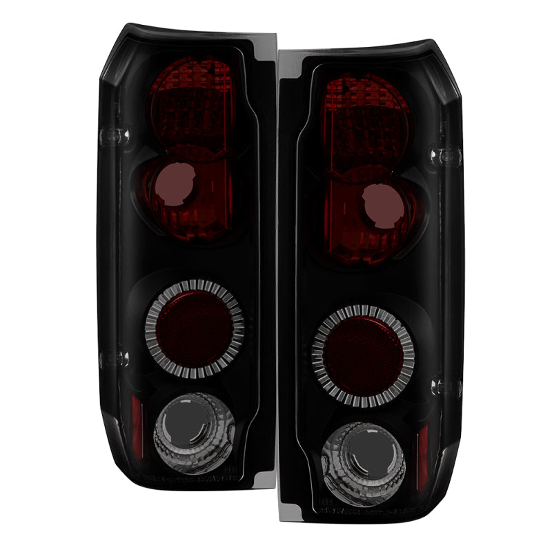 Spyder Ford F150 87-96/Ford Bronco 88-96 Euro Style Tail Lights Black Smoke ALT-YD-FF15089-BSM-Tail Lights-Deviate Dezigns (DV8DZ9)