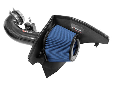 aFe - Track Series Carbon Fiber Cold Air Intake System With Pro 5R Filters | 19 - 24 GM Trucks 5.3L/6.2L-Cold Air Intakes-Deviate Dezigns (DV8DZ9)
