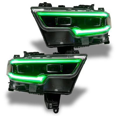 Oracle 19-21 RAM 1500 Projector LED Headlight DRL Kit - RGBW+A w/ BC1 Controller SEE WARRANTY-Headlights-Deviate Dezigns (DV8DZ9)