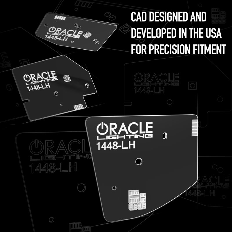 Oracle 19-21 RAM 1500 Headlight DRL Kit Proj. LED - RGBW+A w/ Simple Controller SEE WARRANTY-Headlights-Deviate Dezigns (DV8DZ9)