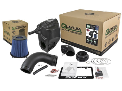 aFe Quantum Pro 5R Cold Air Intake System 13-18 Dodge Cummins L6-6.7L - Oiled-Cold Air Intakes-Deviate Dezigns (DV8DZ9)