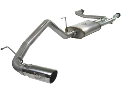 aFe MACHForce XP Exhaust Cat-Back 2.5/3in SS-409 w/ Polished Tip 04-12 Nissan Titan V8 5.6L-Catback-Deviate Dezigns (DV8DZ9)