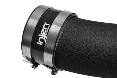 Injen16-18 Ford Focus RS Wrinkle Black Cold Air Intake-Cold Air Intakes-Deviate Dezigns (DV8DZ9)