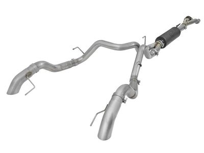 aFe MACH Force-Xp Cat-Back Exhaust w/Dual Hi-Tuck Tips 17-18 Ford F-150 Raptor V6-3.5L (tt)-Catback-Deviate Dezigns (DV8DZ9)