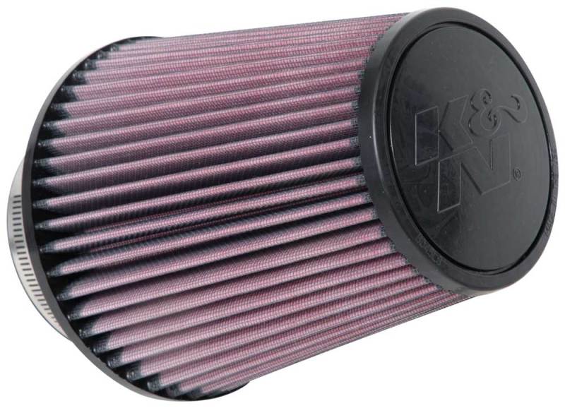 K&N Universal Clamp-On Air Filter 4in FLG / 6-1/2in B / 4-1/2in T / 7in H-Air Filters - Universal Fit-Deviate Dezigns (DV8DZ9)