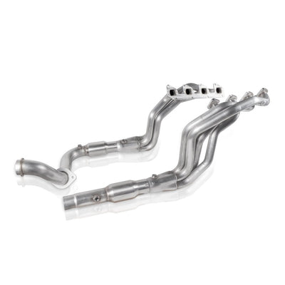 Stainless Works 11-18 Ford F-250/F-350 6.2L Headers 1-7/8in Primaries 3in Collectors High Flow Cats-Headers & Manifolds-Deviate Dezigns (DV8DZ9)