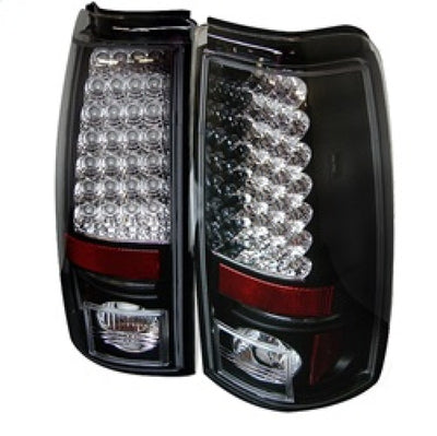 Spyder Chevy Silverado 1500 99-02 (Not Fit Stepside) LED Tail Lights Blk ALT-YD-CS99-LED-BK-Tail Lights-Deviate Dezigns (DV8DZ9)