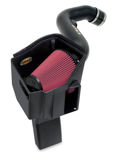 Airaid 04-05 GM 2500/3500 Pickup / 6.6L DSL MXP Intake System w/ Tube (Oiled / Red Media)-Cold Air Intakes-Deviate Dezigns (DV8DZ9)