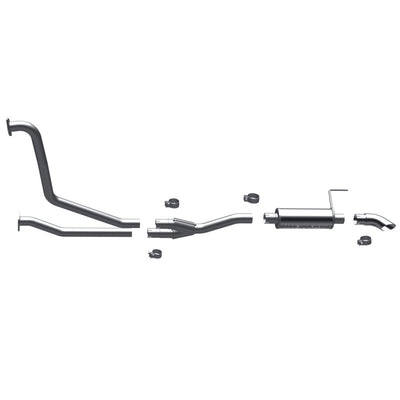 MagnaFlow SYS C/B 07-10 Titan CC/EC 5.6L-Catback-Deviate Dezigns (DV8DZ9)