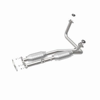 MagnaFlow Conv DF GM Truck/Suv Dual Outlet 96-Catalytic Converter Direct Fit-Deviate Dezigns (DV8DZ9)