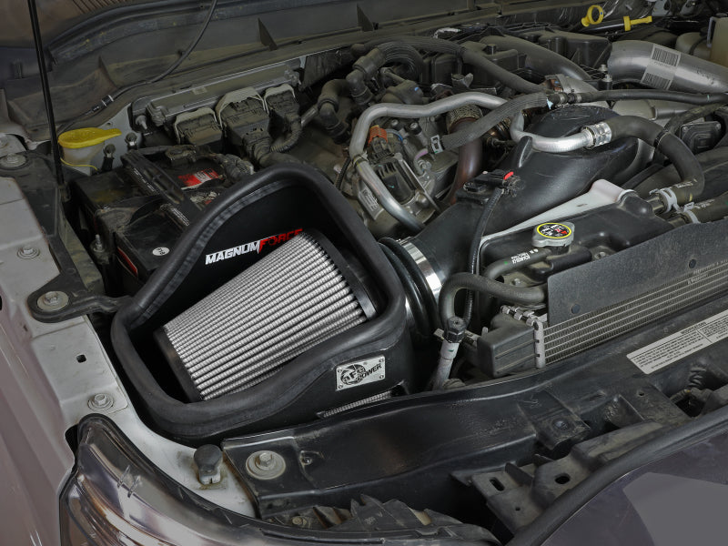 aFe MagnumFORCE Intakes Stage-2 PDS AIS PDS Ford Diesel Trucks 11-15 V8-6.7L (td)-Cold Air Intakes-Deviate Dezigns (DV8DZ9)