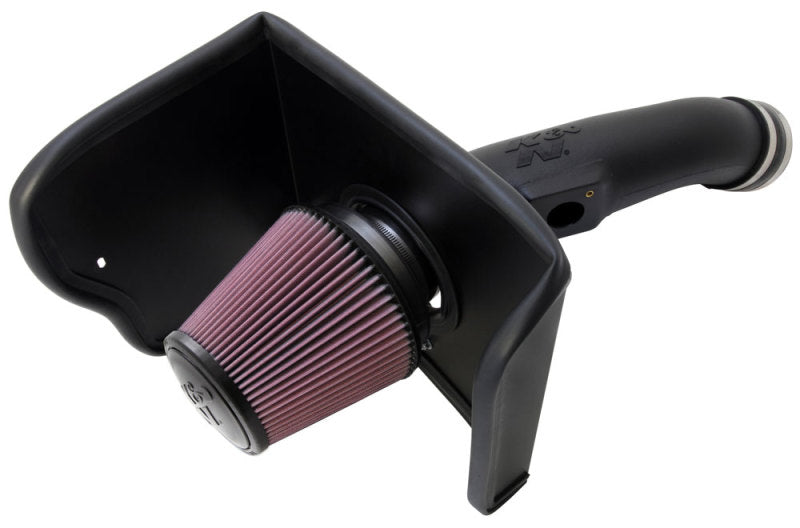 K&N 10-11 Toyota Tundra 4.6L V8 Aircharger Performance Intake-Cold Air Intakes-Deviate Dezigns (DV8DZ9)