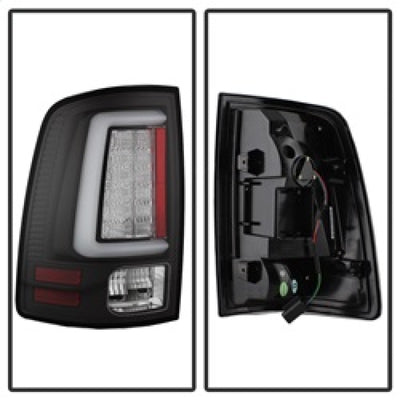 Spyder Dodge Ram 2013-2014 Light Bar LED Tail Lights - Black ALT-YD-DRAM13V2-LED-BK-Tail Lights-Deviate Dezigns (DV8DZ9)