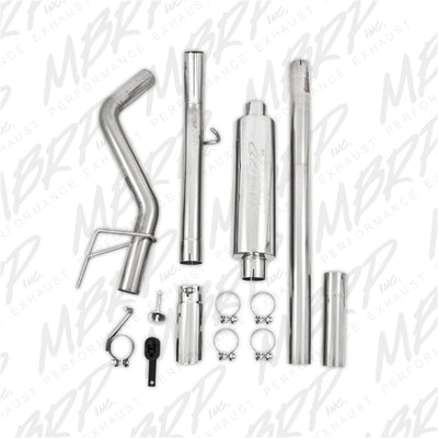 MBRP 06-08 Ram Hemi 1500 Mega Cab 5.7L / 03-13 Ram Hemi 2500/3500 5.7L T409 3in Cat Back Single Side-Catback-Deviate Dezigns (DV8DZ9)