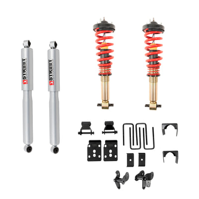 Belltech 2021+ Ford F-150 4WD Performance Coilover Kit-Shocks and Struts-Deviate Dezigns (DV8DZ9)