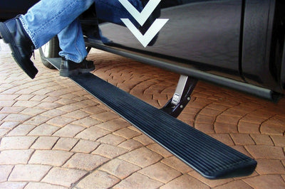 AMP Research 2004-2008 Ford F150 All Cabs PowerStep - Black-Running Boards-Deviate Dezigns (DV8DZ9)