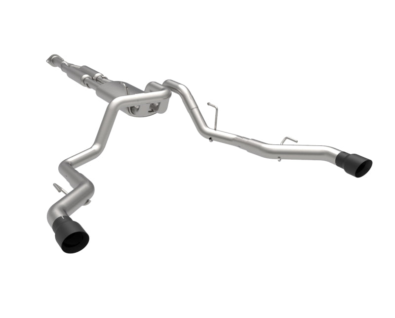 Kooks 15-20 Ford F150 2.7/3.5/5.0L 3in Dual Cat-Back Rear Exit Exhaust w/BlackTips-Catback-Deviate Dezigns (DV8DZ9)