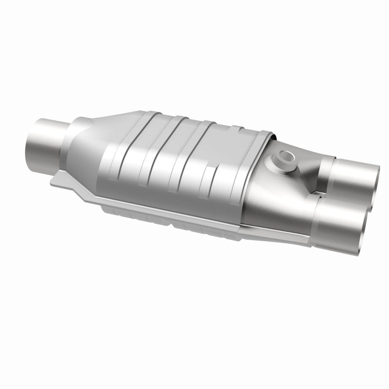 MagnaFlow Conv Univ 2/2.5 D/S Single O2 FED-Catalytic Converter Universal-Deviate Dezigns (DV8DZ9)