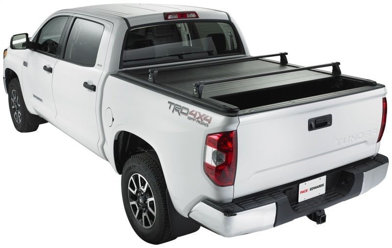 Pace Edwards 04-18 Chevy Silverado Hd - Dual Rear Wheel Ultragroove Tonneau Cover-Retractable Bed Covers-Deviate Dezigns (DV8DZ9)