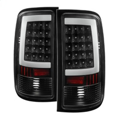 Xtune GMC Sierra 07-13 LED Tail Lights Black ALT-ON-GS07-G2-LED-BK-Tail Lights-Deviate Dezigns (DV8DZ9)