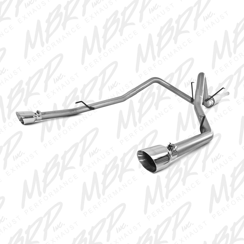 MBRP 2009 Dodge Ram 1500 5.7L Cat Back Dual Split Rear-Catback-Deviate Dezigns (DV8DZ9)