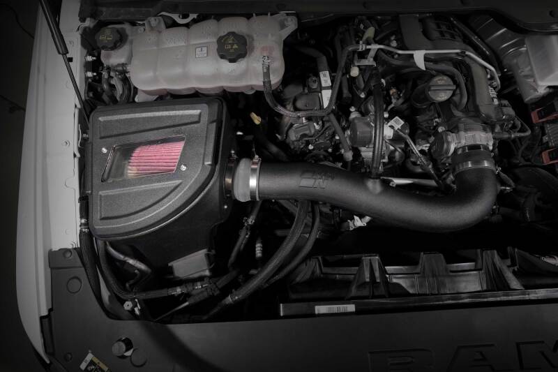 K&N 20-23 RAM 1500 V6 3.6L Performance Air Intake System-Cold Air Intakes-Deviate Dezigns (DV8DZ9)