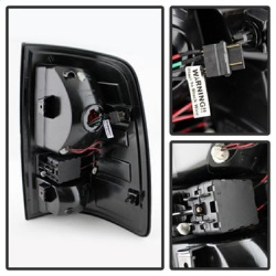 Spyder Dodge Ram 1500 09-14 LED Tail Lights Incandescent- Blk Smke ALT-YD-DRAM09-LED-BSM-Tail Lights-Deviate Dezigns (DV8DZ9)