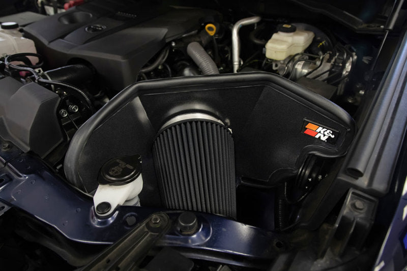 K&N 22-23 Toyota Tundra V6- 3.5L Blackhawk Performance Intake Kit-Cold Air Intakes-Deviate Dezigns (DV8DZ9)