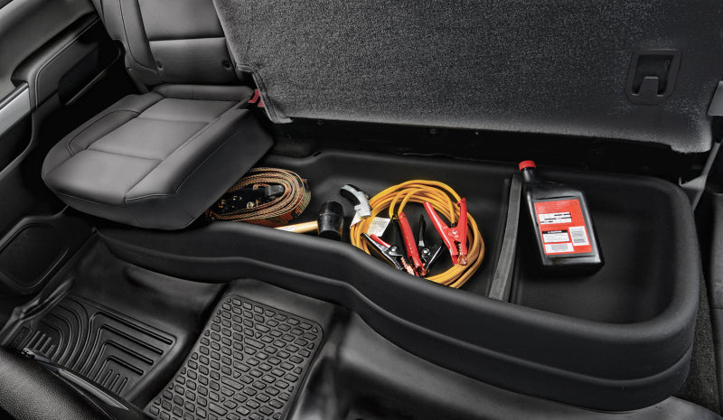 Husky Liners 2014 Chevrolet/GMC Silverado/Sierra 1500 Ext Cab Pickup Husky Underseat GearBox Storage-Tool Storage-Deviate Dezigns (DV8DZ9)
