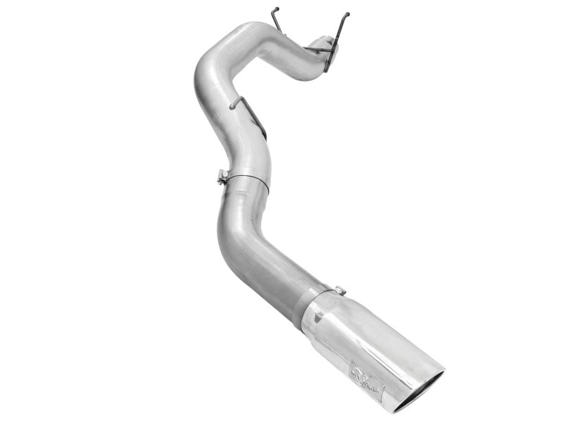 aFe Atlas 5in DPF-Back Aluminized Steel Exh Dodge RAM Diesel 13-14 6.7L (td) Mega Cab w/Polished Tip-DPF Back-Deviate Dezigns (DV8DZ9)