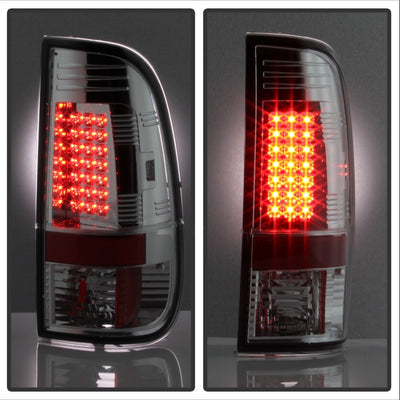 Spyder Ford F150 side 97-03/F250/350/450 Super Duty 99-07 LED Tail Lights Chrm ALT-YD-FF15097-LED-C-Tail Lights-Deviate Dezigns (DV8DZ9)