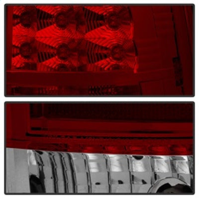 Spyder Chevy Avalanche 07-13 LED Tail Lights Red Clear ALT-YD-CAV07-LED-RC-Tail Lights-Deviate Dezigns (DV8DZ9)