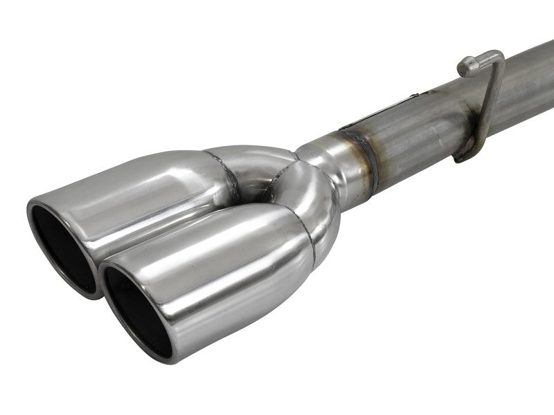 aFe Gemini XV 3in 304 SS Cat-Back Exhaust w/ Cutout 19-21 GM Silverado/Sierra 1500 V8- w/ Black Tips-Catback-Deviate Dezigns (DV8DZ9)