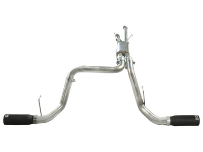 aFe MACHForce XP 2-1/2in to 3in 409 SS Cat-Back Exhaust w/ Black Tips 10-17 Toyota Tundra V8 5.7L-Catback-Deviate Dezigns (DV8DZ9)