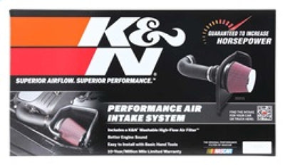 K&N 63 Series Aircharger Performance Intake Kit Chevy/GMC 14-15 Silverado/Sierra 1500 5.3L/6.2L V8-Cold Air Intakes-Deviate Dezigns (DV8DZ9)