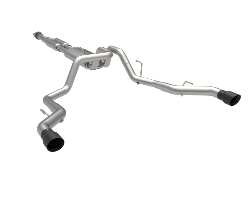 Kooks 15-20 Ford F150 2.7/3.5/5.0L 3in Dual Cat-Back Rear Exit Exhaust w/BlackTips-Catback-Deviate Dezigns (DV8DZ9)