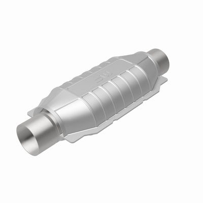 MagnaFlow Conv Univ 2inch FED-Catalytic Converter Universal-Deviate Dezigns (DV8DZ9)