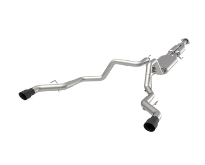 Kooks 15-20 Ford F150 2.7/3.5/5.0L 3in Dual Cat-Back Rear Exit Exhaust w/BlackTips-Catback-Deviate Dezigns (DV8DZ9)