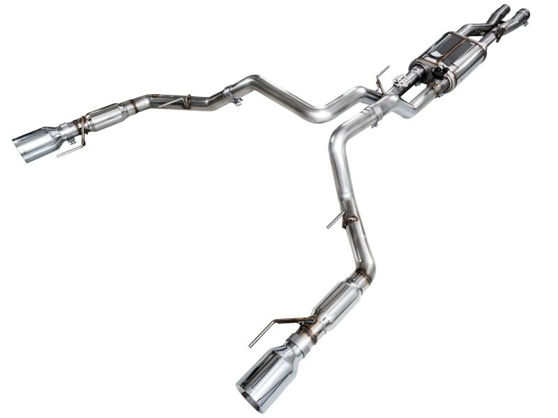 AWE Gen 3 Raptor SwitchPath Exhaust - Chrome Silver Tips-Catback-Deviate Dezigns (DV8DZ9)