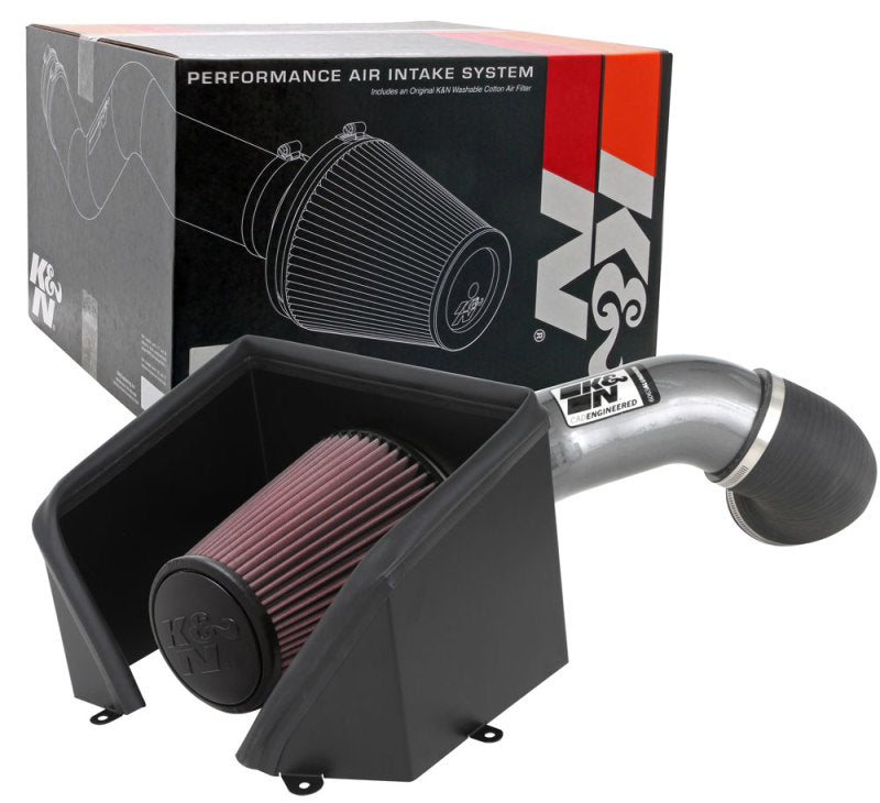 K&N 20-21 Chevy / GMC 2500/3500 6.6L V8 Performance Air Intake System-Cold Air Intakes-Deviate Dezigns (DV8DZ9)