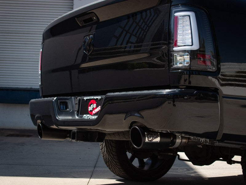 aFe 09-18 Ram 1500 V8 5.7L Hemi Gemini XV 3in 304 SS Cat-Back Exhaust w/ Black Tips-Catback-Deviate Dezigns (DV8DZ9)