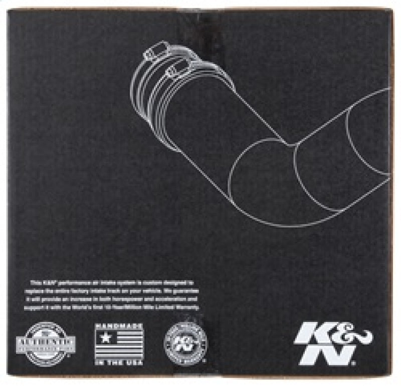 K&N 17-19 Ford F Super Duty V8 6.7L DSL Performance Air Intake System-Cold Air Intakes-Deviate Dezigns (DV8DZ9)