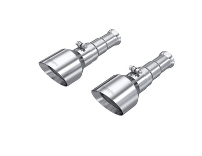 MBRP 19-24 Ram 1500 Classic 5.7L Hemi 5in OD Dual Wall Angle Cut T304 SS CB Exhaust Tips - Pair-Tips-Deviate Dezigns (DV8DZ9)